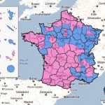 Les résultats des présidentielles 2012 sur Google Maps